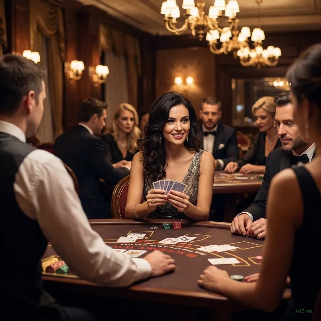 Jogos de Mesa Premium 813bet - Blackjack, Roleta, Baccarat